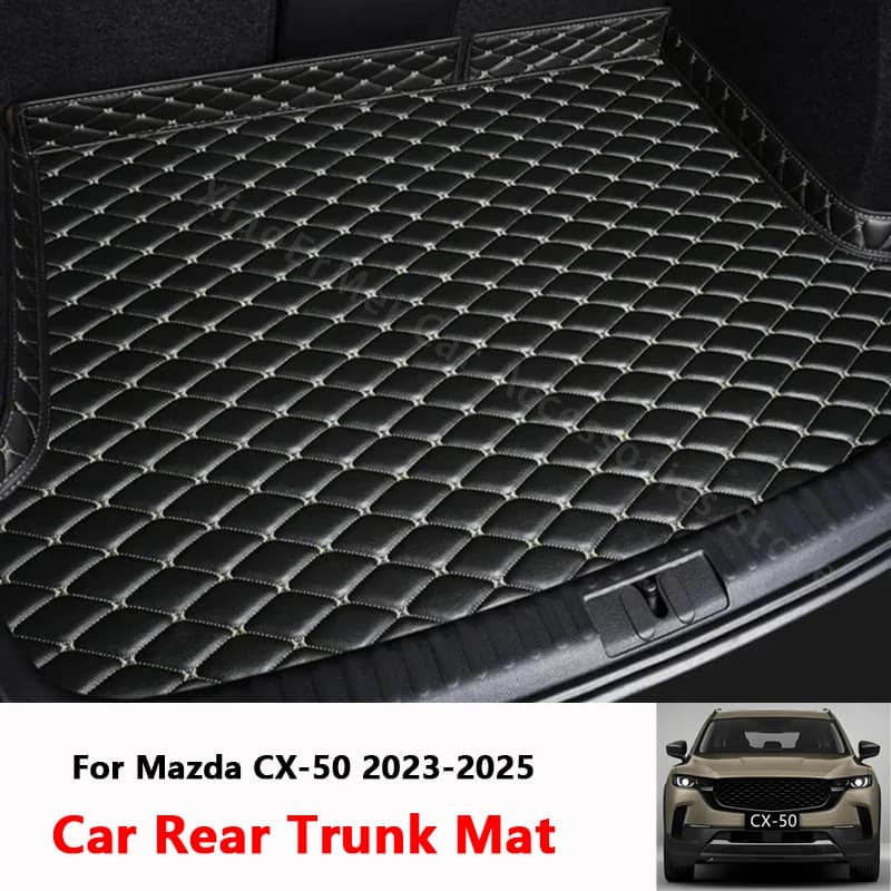Tappetino per Bagagliaio Auto per Mazda CX-50 CX50 CX-5 CX5, Protezione Posteriore in Pelle, Rivestimento Vano Carico, Copertura Vano Bagagli, Accessori Auto
