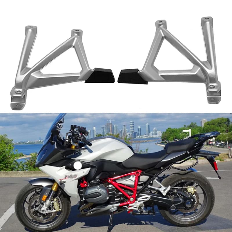 Per BMW R1200GS R1250GS R1250 R1200 GS LC Adventure 2013-2023 Passeggero Posteriore Pedane Kit Pedane Poggiapiedi Staffa