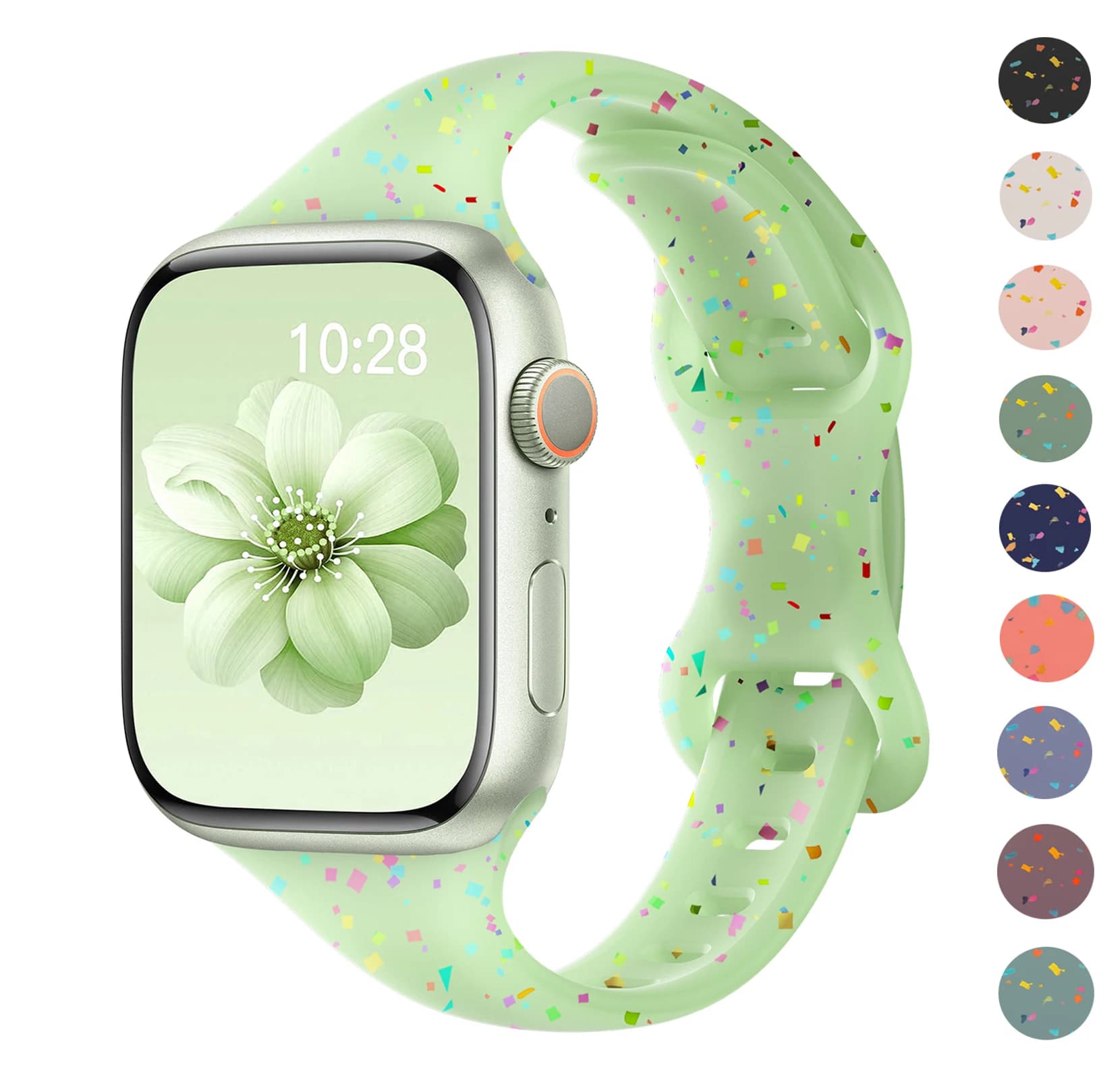 Cinturino sottile in silicone per cinturini per orologi Apple 40mm 41mm 45mm 44mm 38mm 49mm 42mm 46mm braccialetto iwatch Serie 10 9 8 7 6 3 SE Ultra 2