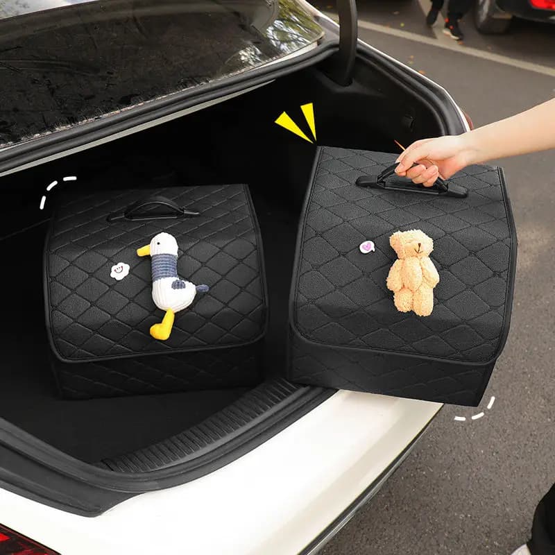Scatola di immagazzinaggio del bagagliaio dell'auto Organizer per auto accessori per auto interni per Bmw per Golf per Audi per Volkswagen per Mercedes Benz