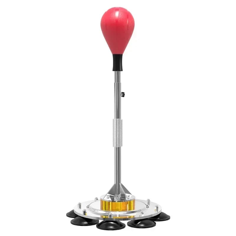 Standing Punching Bag Adult Children Adjustable Height Boxing Training Bag Suction Cup Base Tumbler Sandbag Vertical Spe
