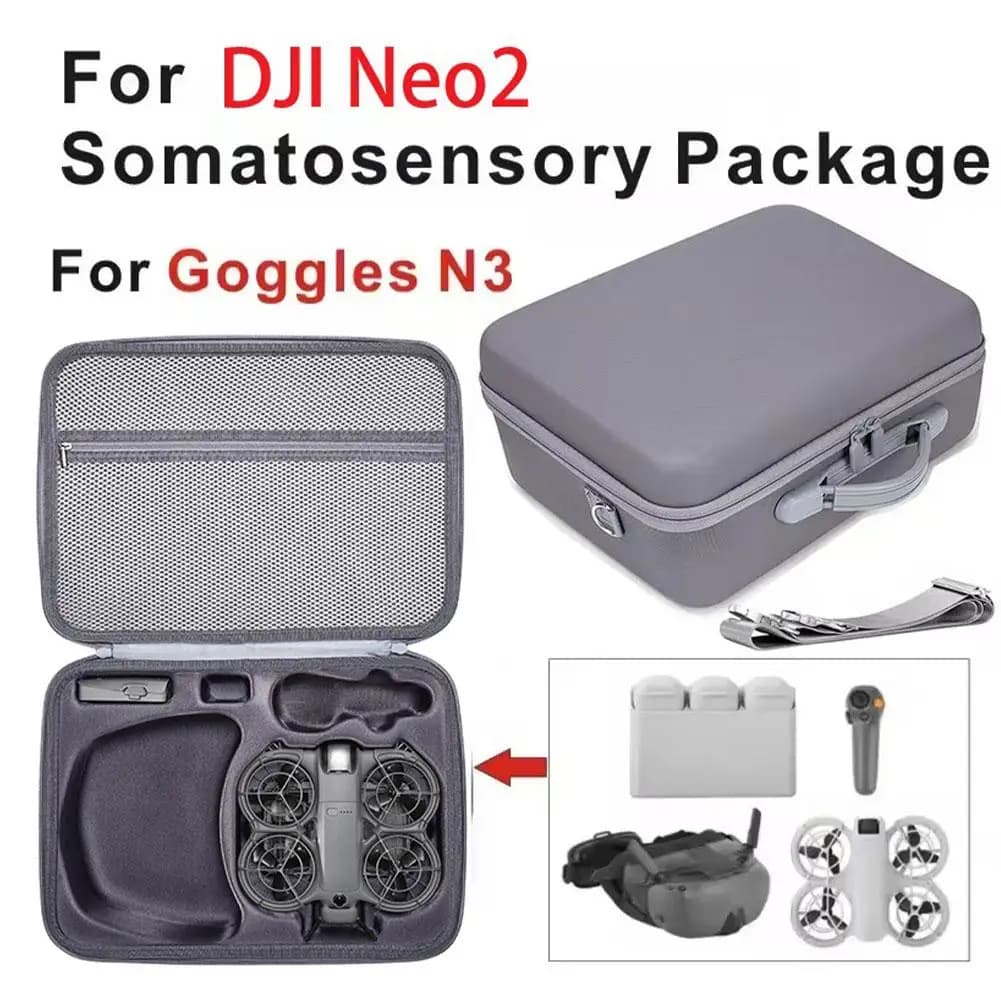 For DJI Neo2 Storage Bag Portable Large Capacity Shoulder Carrying Case Utdoor Anti Fall Shockproof Drone Protection Accessory