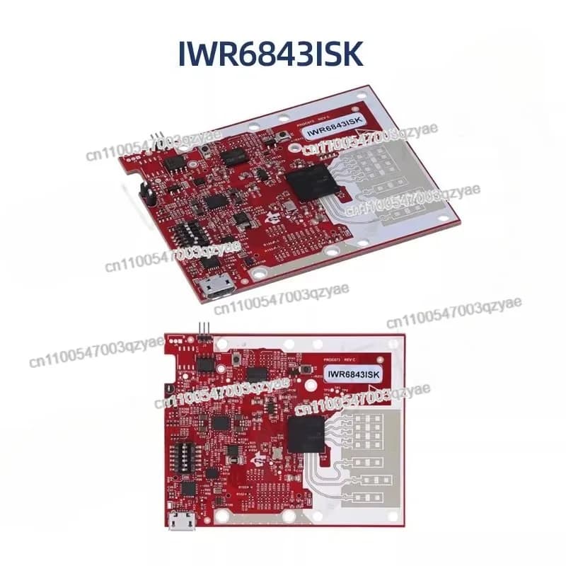 IWR6843ISK Scheda di valutazione dello sviluppo del sensore a onde millimetriche Modulo antenna a lungo raggio da 60 GHz