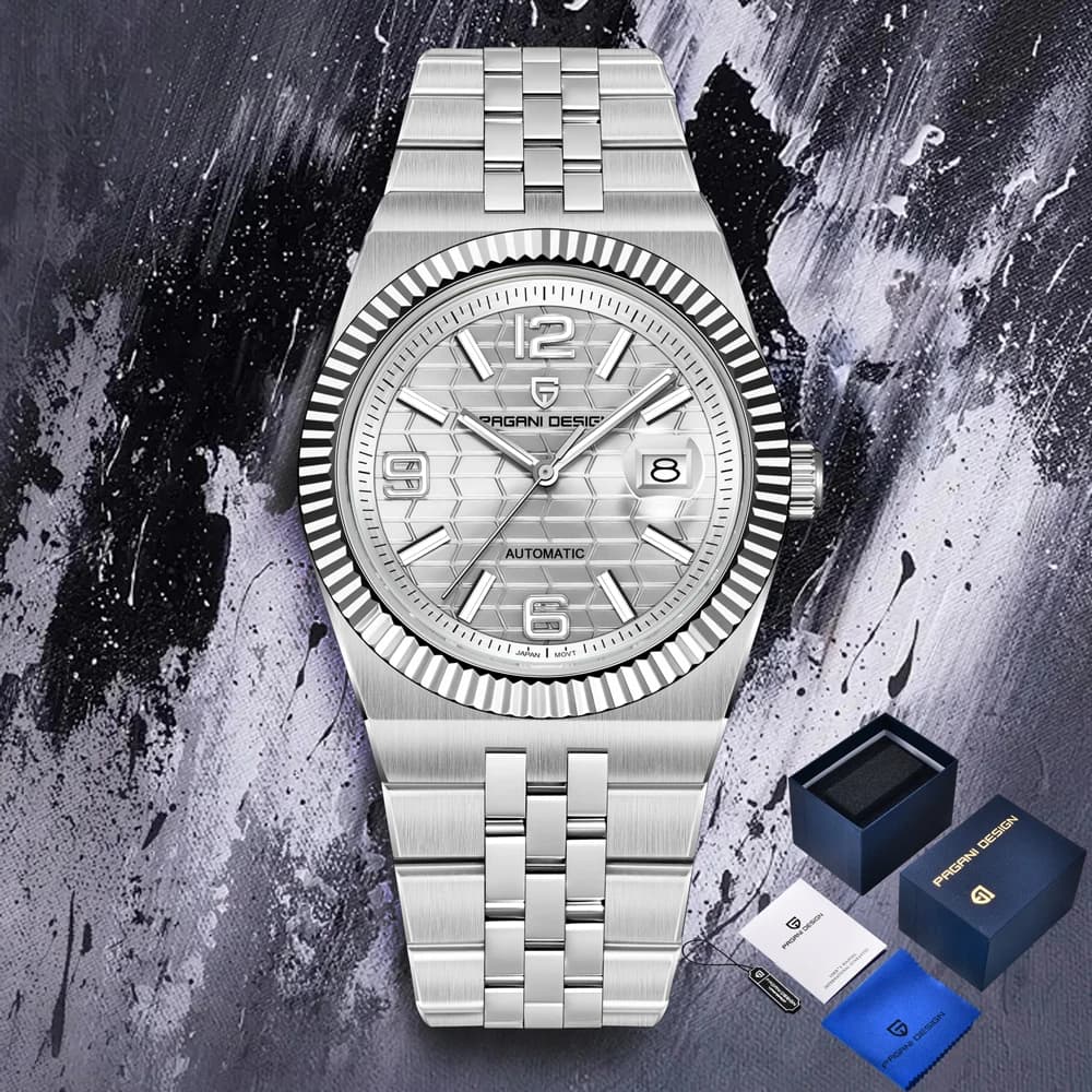 PAGANI DESIGN Watch Men's Luxury Automatic Mechanical Watch Gift Pack 2025 New YS027 Stainless Steel Sapphire Glass Watch