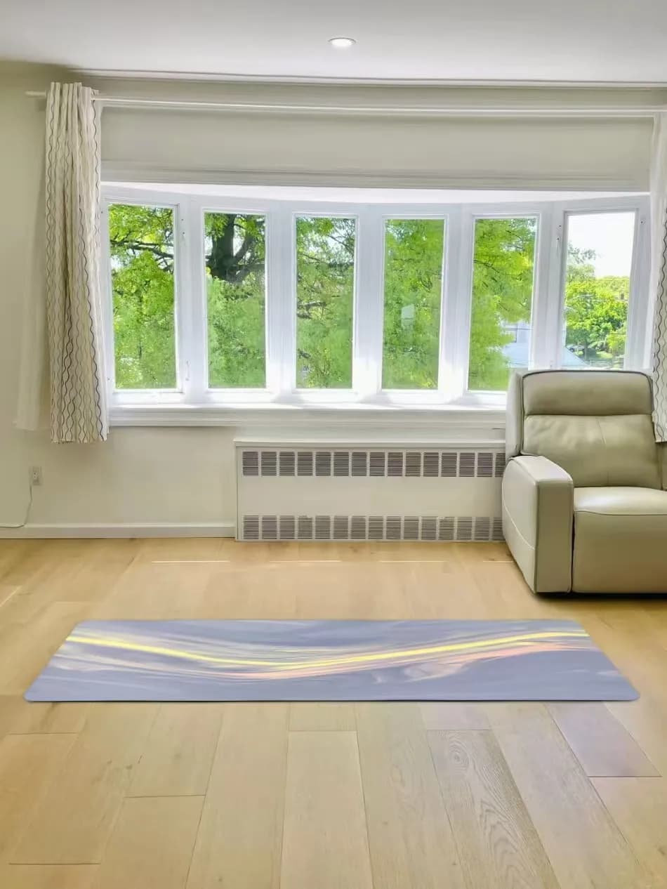 Non-slip yoga mats, Pilates mats, ecological mats, yoga mats and mats for exercises suitable for home workouts