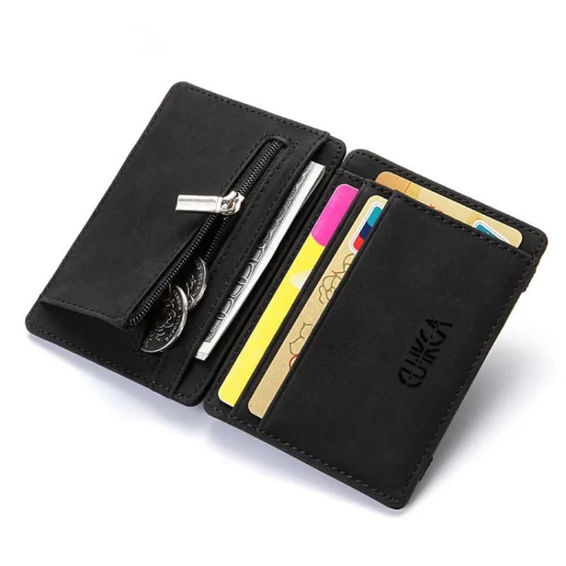 Portacarte di Credito di Lusso, Custodie per iPad, Portafogli Intelligenti, Porta Passaporto, Accessori da Viaggio, Portafogli Minimalisti Magici per Uomini e Donne