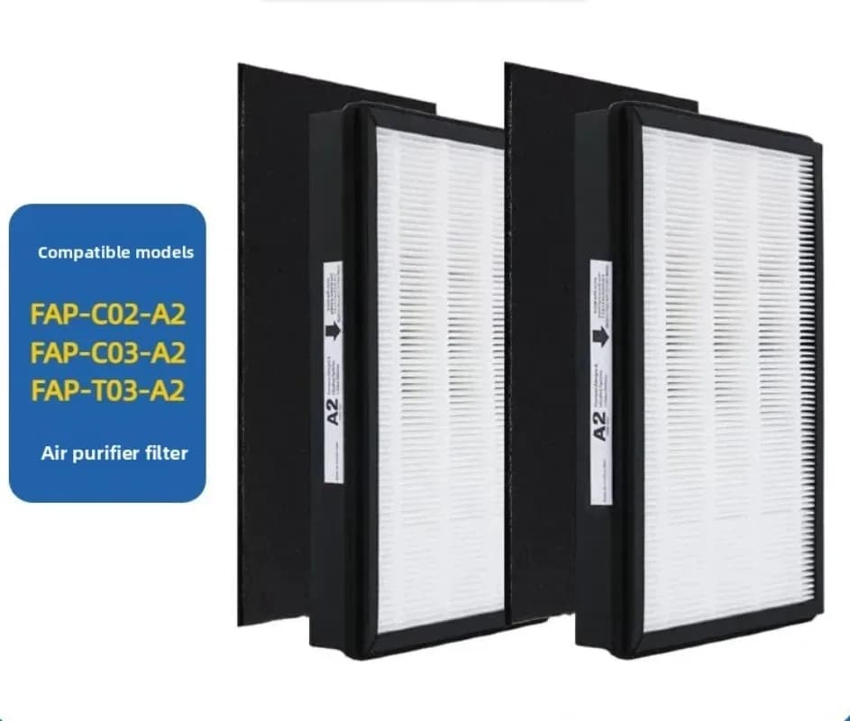 Adatto per purificatore d'aria Filtrete FAP-C02-A2 FAP-C03-A2, cartuccia filtrante, schermo filtrante