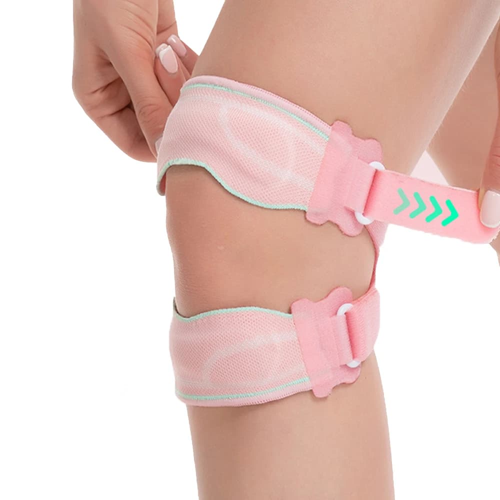 Supporto per Tendine Rotulea con Design Regolabile, Tutore per Ginocchio per Uomini e Donne, Stabilizzatore della Rotula per Alleviare il Dolore Durante la Corsa