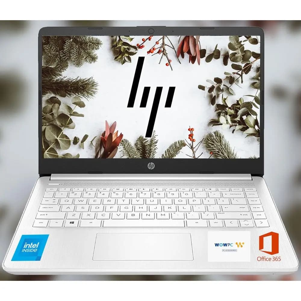 Laptop Ultra-Sottile: Intel Core, 8GB RAM, 1.6TB di Archiviazione (64GB SSD + 512GB Esterno + 1TB Cloud), Batteria da 12 Ore, Windows 11 Pro, Bianco