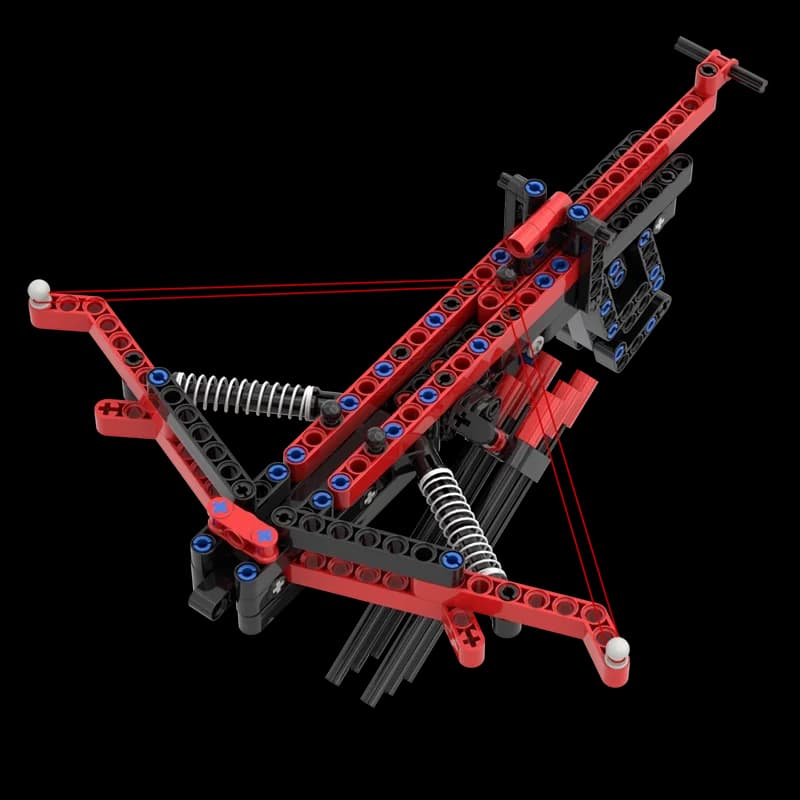 Lancio Balestra Freccia Modello Building Blocks Parti Sparse Frecce Lanciatore MOC Mattoni Assemblaggio Bambini FAI DA TE Creativo Modificato Giocattoli