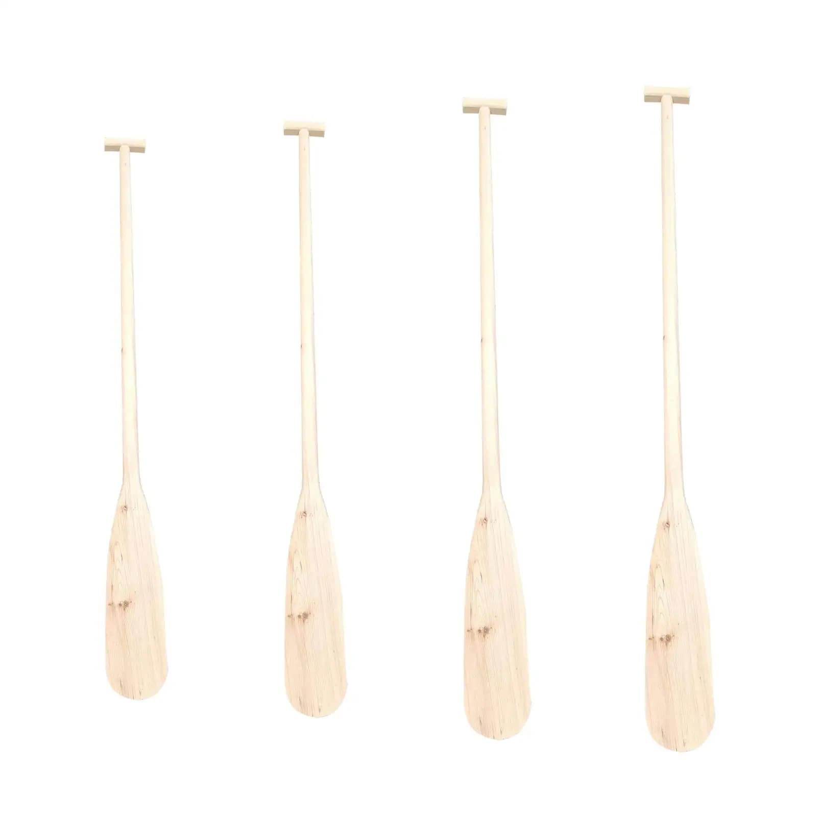 Wooden Canoe Paddle Hand Crafted Craft Home Decoration for Kayak Water Sport