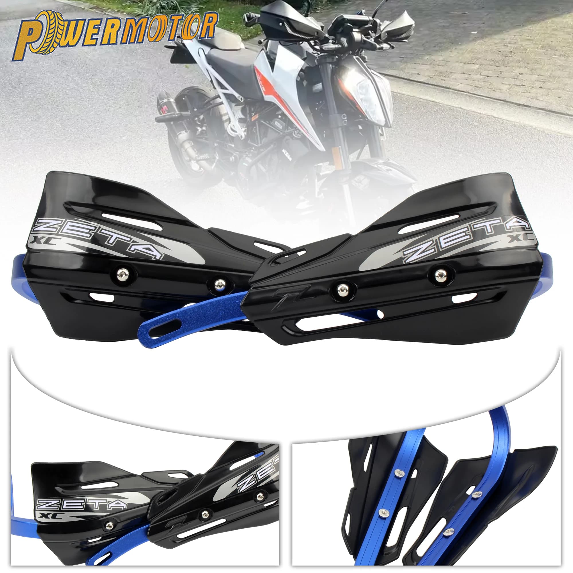 Moto Paramani Protezione Della Mano Per KTM EXC SXF KLX KXF YZ YZF WRF MX Per HONDA YAMAHA DirtBike Supermoto Parti di Protezione Della Mano