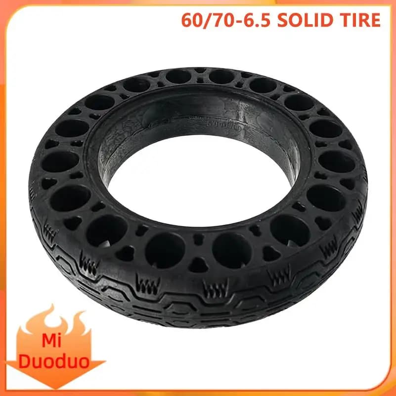 Pneumatico in Gomma Piena Premium 60/70-6.5, Ricambio per Monopattino Elettrico Ninebot Max G30