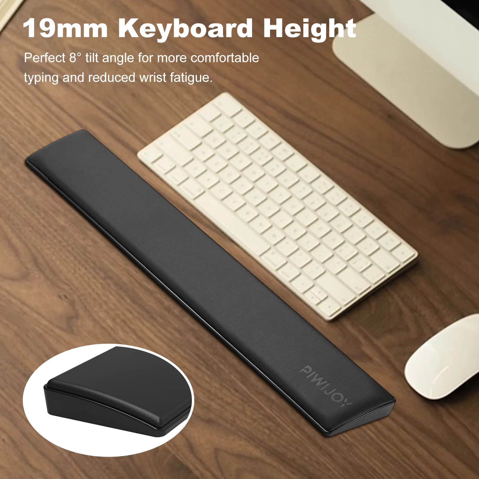 Keyboard Wrist Rest Memory Foam Ergonomic Wrist Rest for Computer Laptop Home & Office