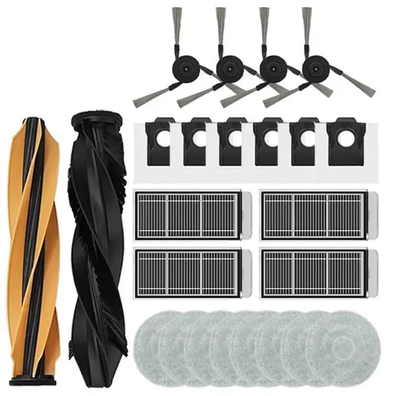 B13C Vacuum Cleaner Accessories HEPA Filter Mop Cloths Mop Cloths And Dust Bags Side Brush For Dreame