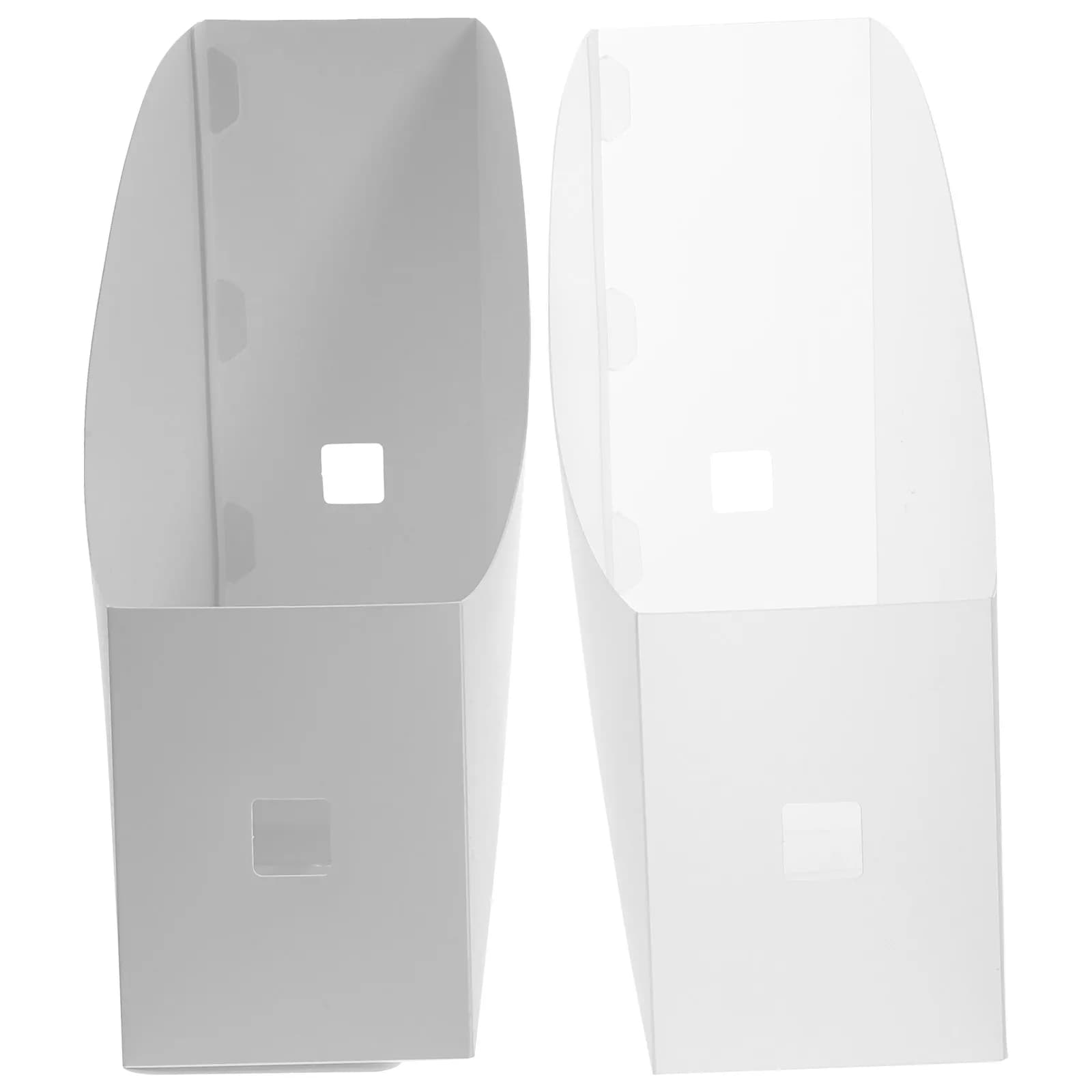 2 Pezzi Portadocumenti da Scrivania in PP Premium, Organizzatore per Riviste, Libri, File, Giornali, Scaffale per Ufficio e Scuola