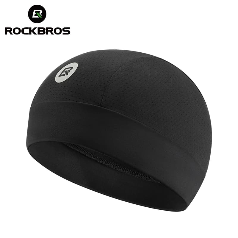 ROCKBROS Ice Silk Bike Hats Solar Protection Helmets for helmets Breathable Tensileless Hats Anti-UV Motorcycle Hats for Fast Drying