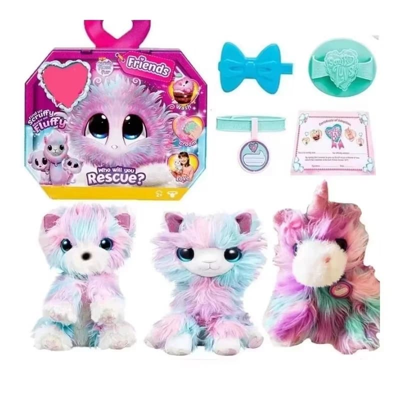 Pet Animal Blind Box Disassembly Ball Shower Turns Into Pet Dog Rabbit Unicorn Toy Collection Surprise Birthday Gifts Replica