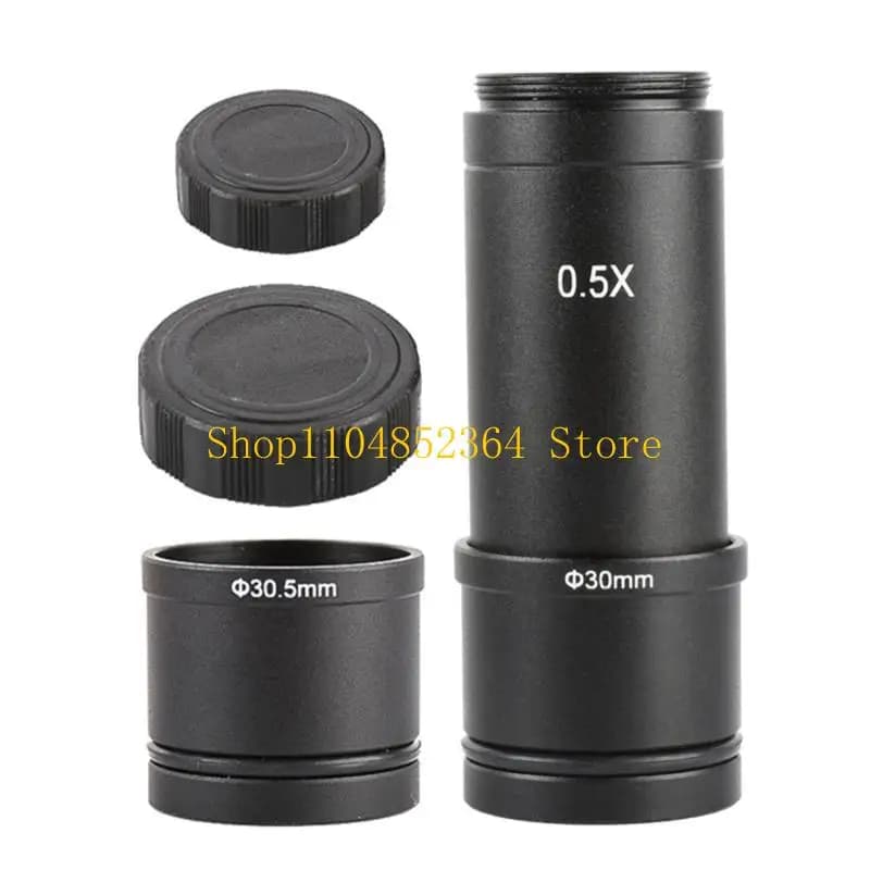 Adattatore LEN Monte 652F 0,5x C per videocamera binoculare del microscopio stereo trinoculare