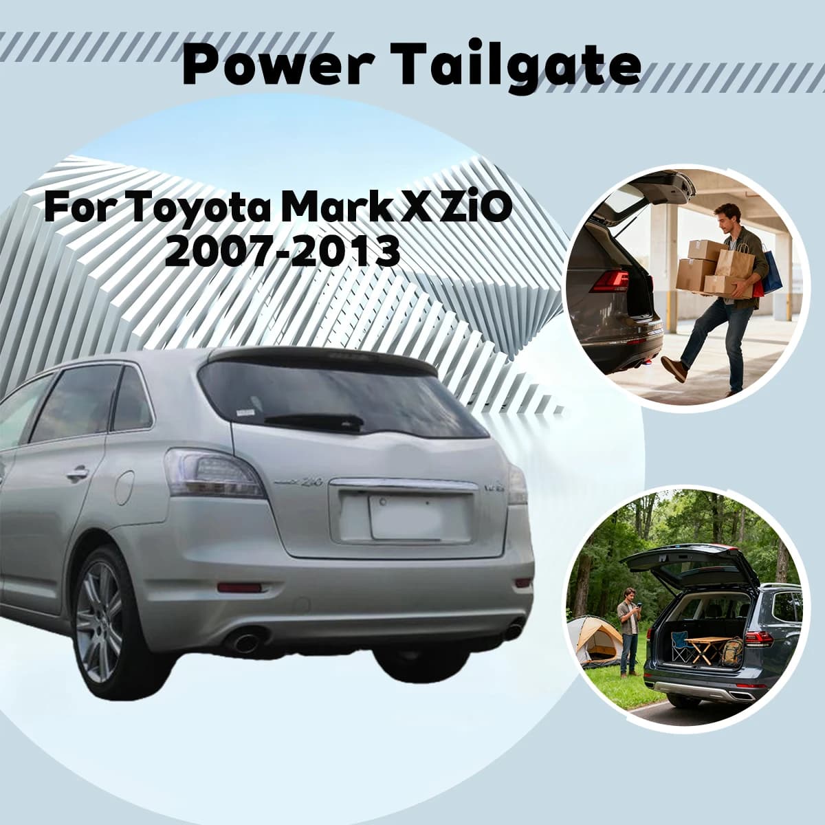 Per Toyota Mark X ZiO 2007-2013 Sollevamento Automatico Elettrico Portellone Blocco Modulo Sistema di Chiusura Power liftgate Smart