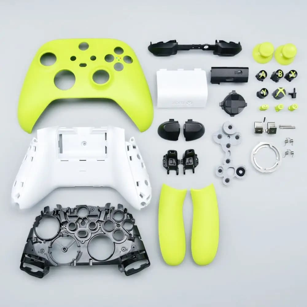 Custodia di ricambio Shell per Xbox Series X S Controller Case Faceplate Cover RB LB RT LT pulsante di attivazione Mod Side Rails