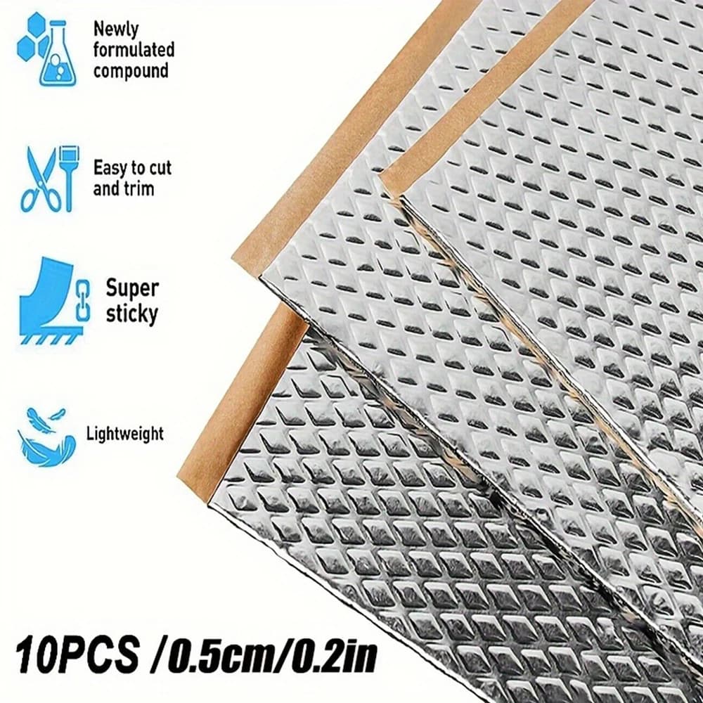 Self-adhesive Reflective Aluminum Foam Insulation Roll – Thermal Insulation for Windows, roofs and walls