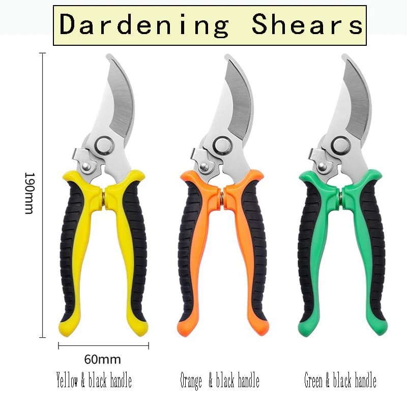 2.5 stainless steel fruit orchard flower pruning scissors