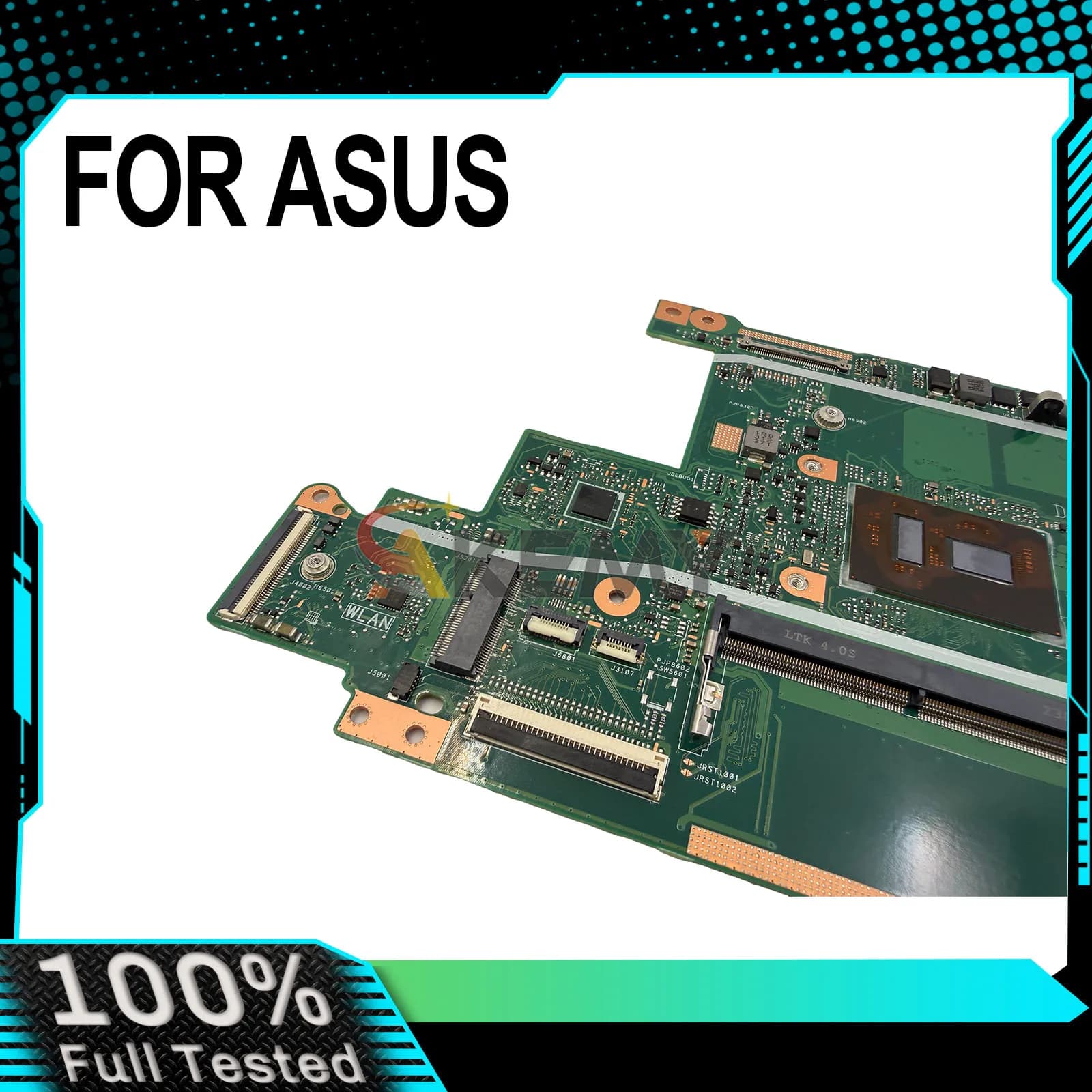 100% Tested For ASUS VivoBook 14 X415KA X515KA F415KA F515KA X415K X515K F415K F515K Laptop Mainboard N4500 N5100 N6000
