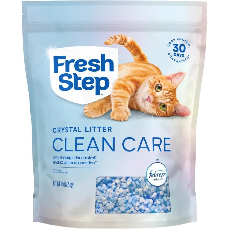 Lettiera in Cristallo con Freschezza Febreze 8 lb