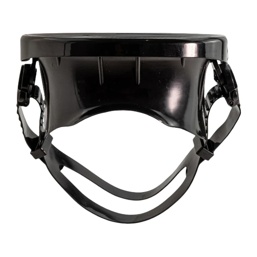 Oval Diving Mask Spearfishing Mask Tempered Glass Lens Single Lens Scuba Mask Adjustable Scuba Goggles for Swimming Snorkeling