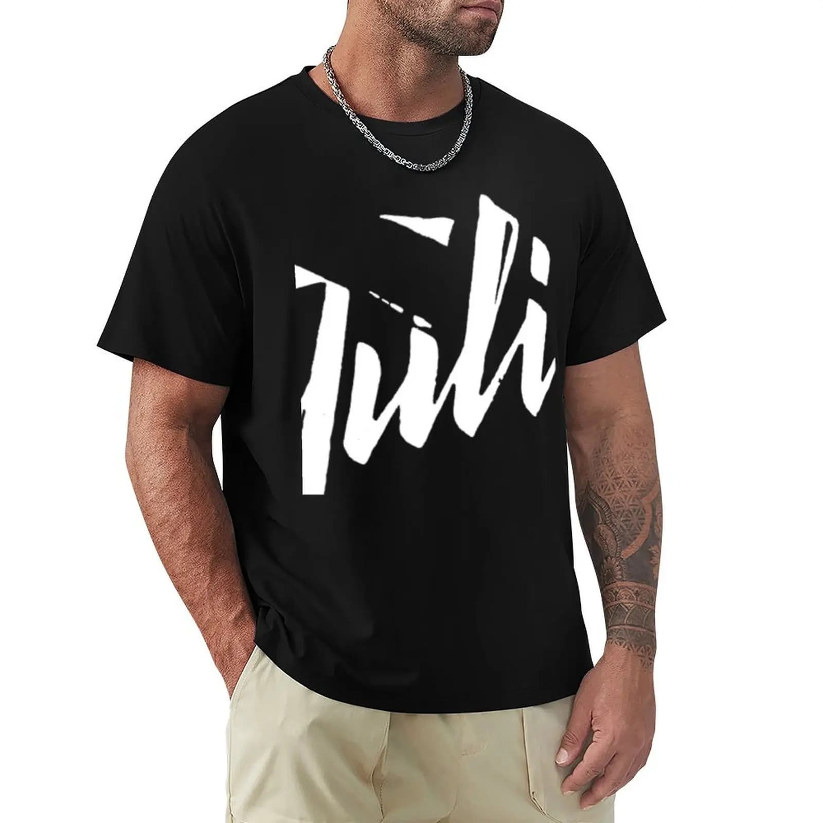 T-shirt della band rock Juli Germania con stampa Street Art
