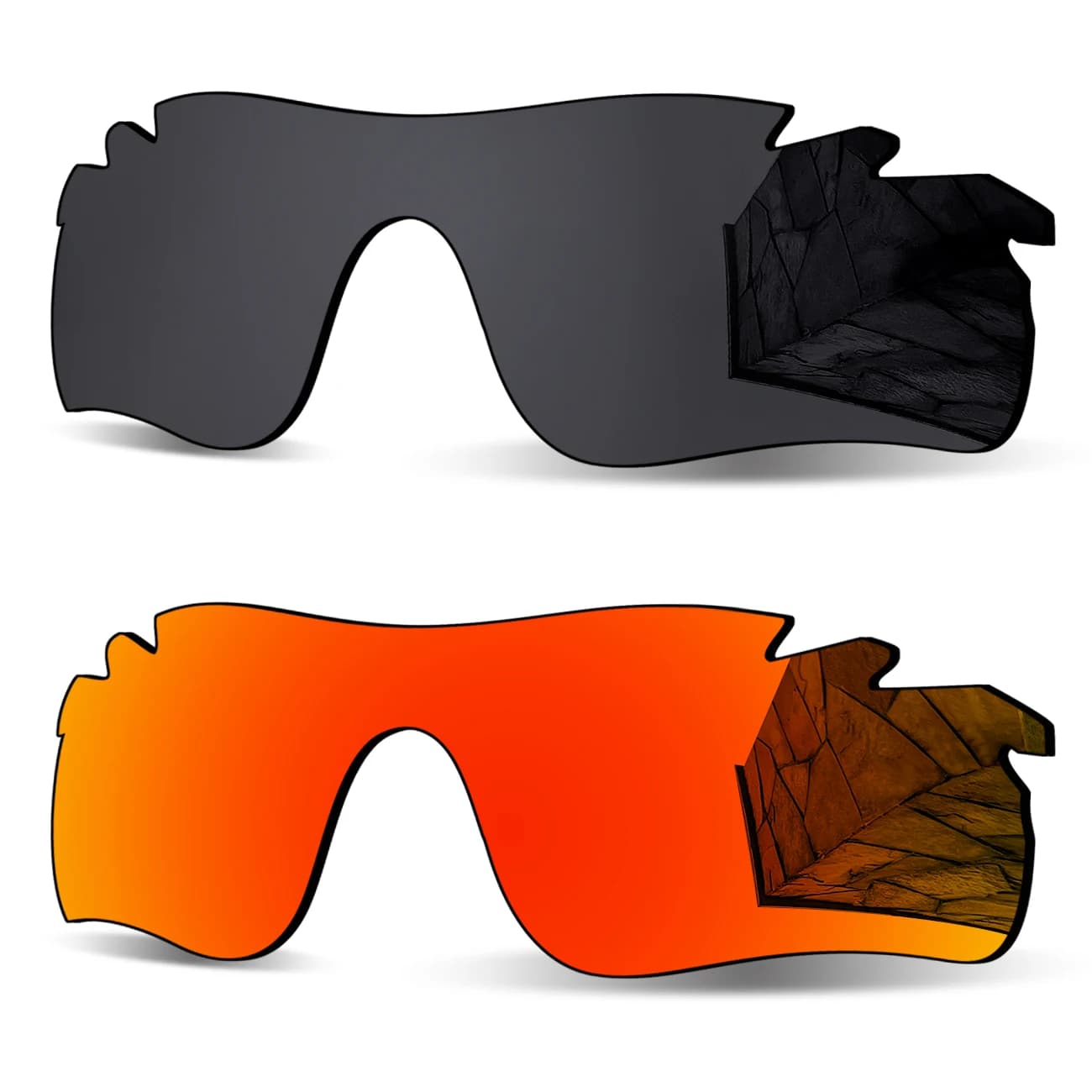 Replacement Lenses Compatiable with Oakley RadarLock Path Vented Asian Fit OO9206 Sunglasses-100% UV Protection and Polarized