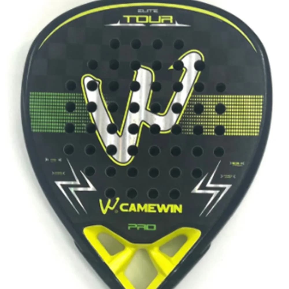4043 Racchetta da paddle da beach tennis in carbonio trasparente 18K, mazza stile paddle tennis