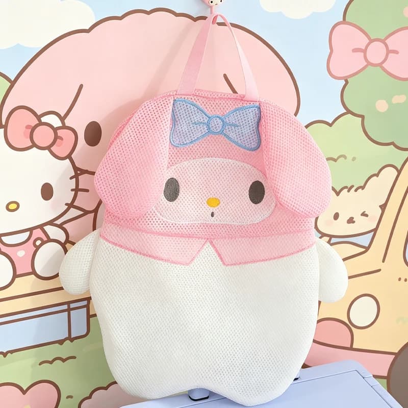 Nuova Borsa per Bucato Hello Kitty, Design Anime Cartoon, Sottile e Rinforzata, Anti-Deformazione, per Uso Domestico