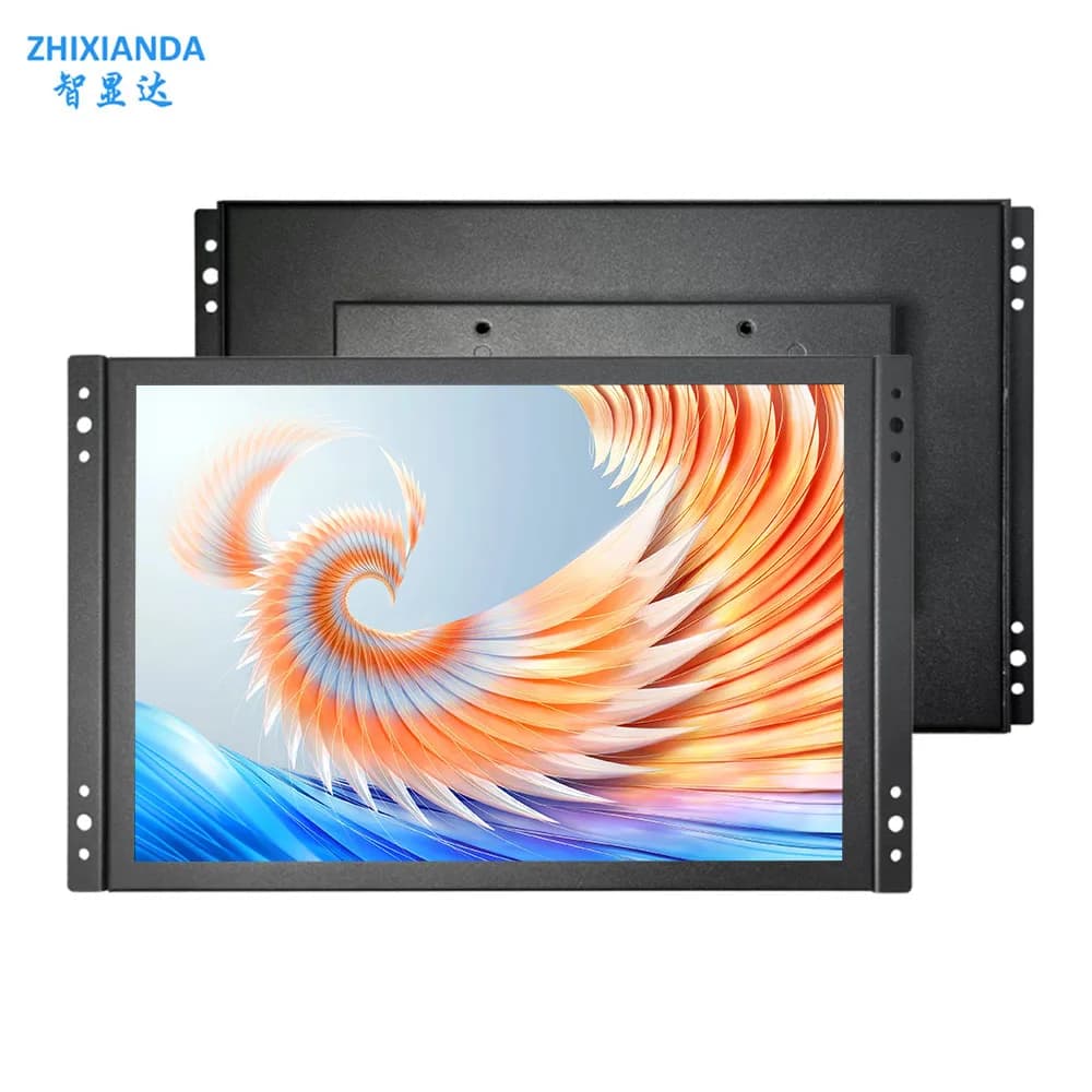Display widescreen da 10,5 pollici 1920*1280 LCD touch screen non capacitivo Monitor a cornice aperta per uso industriale con ingresso HD/VGA/USB