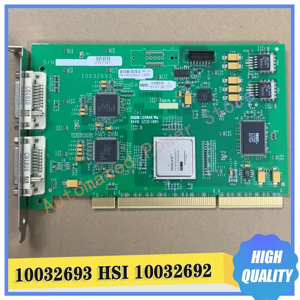 Scheda industriale PCI PN: 10032693 HSI 10032692 REV:05 Scheda medica Xilinx Virtex-4 Scheda di acquisizione video