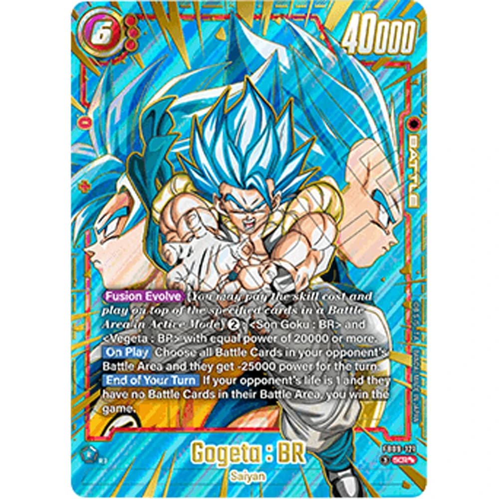 Carte da Collezione Dragon Ball Son Goku Gogeta:BR Gogeta Gogeta:GT EN Carte da Gioco Anime Fai-da-Te di Alta Qualità, Regalo Giocattolo Fatto a Mano