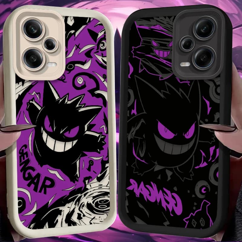 P-Pokemon Cool Gengar Cover per Telefono per Xiaomi Redmi A5 A4 A3 A3X A2 A1 Plus 13X Redmi K80 Ultra K70 K70E K60 K60E K50 K40 K40S K30