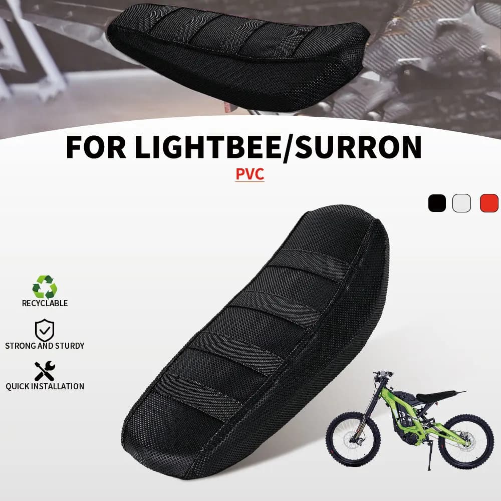 Coprisella per Moto Elettriche Surron Lightbee S X X160 X260, Accessori Off-Road, Protezione Cuscino Motore in PVC