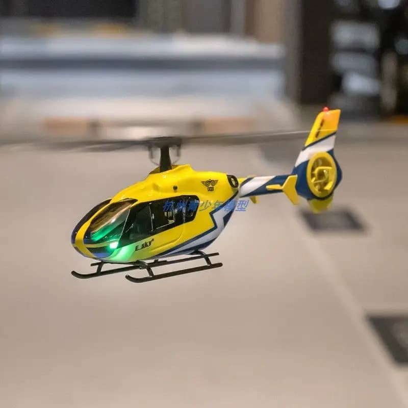 Elicottero RC ESKY 150EC a 4 Canali, Monomotore EC135, Simulazione in Scala, Aeromobile Telecomandato, Giocattolo Hobby per Adulti