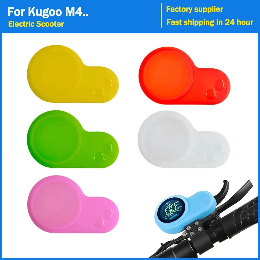 Instrument Dashboard for Kugoo M4 Kaboo Electric Scooter WaterProof LCD Transparent Protective Cap Silicon Display Cover Parts
