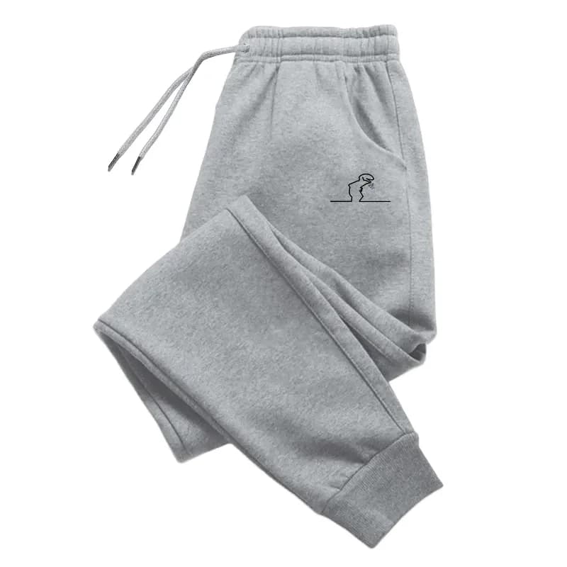 Men's Versatile Sports Pants with Print, Casual, for Cycling, Jogging, Running, Street Sports Clothing, Hot Sale