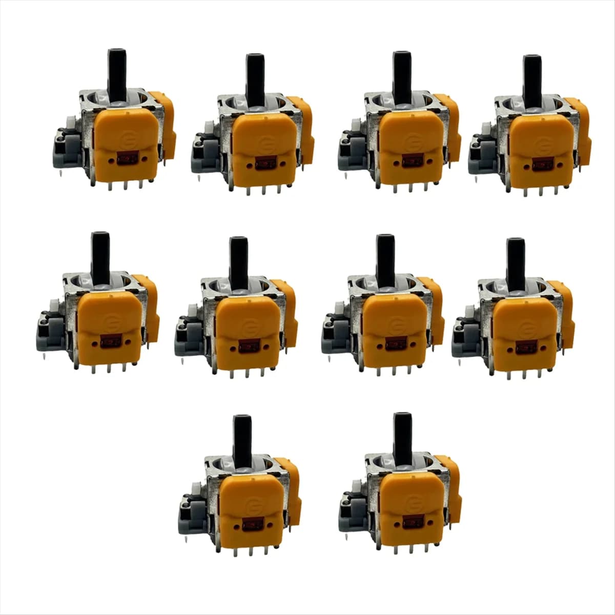 Joystick elettromagnetico Hall di quarta generazione da 10 pezzi per Console di gioco PS5 Joystick regolabile ad alta precisione per Joystick GINFULL