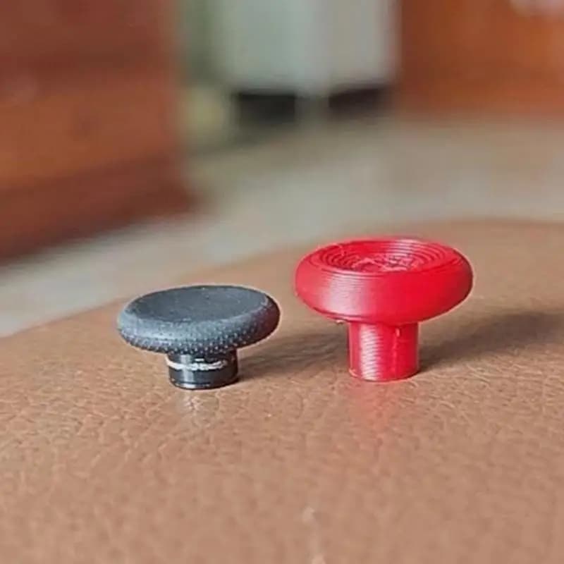 2 pezzi adatti per Go console gioco controller accessorio riparazione joystick copertura bilanciere tappi a fungo impugnature