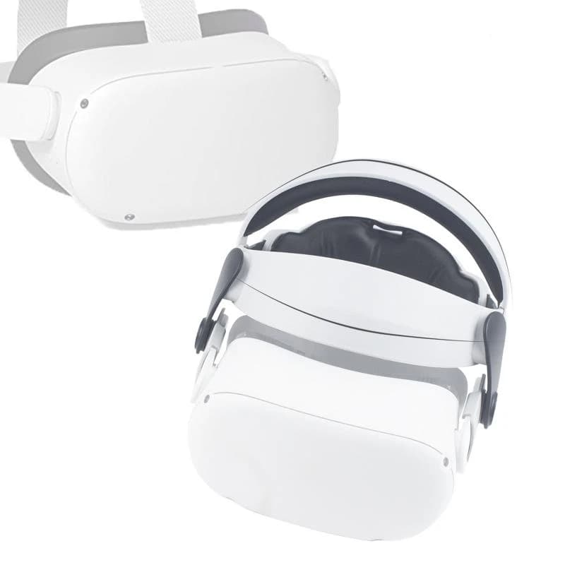 per fascia per la testa, cuscino per cuffia VR antiscivolo, fascia per Oculus Quest 2, protezione per fascia, design ergonomico