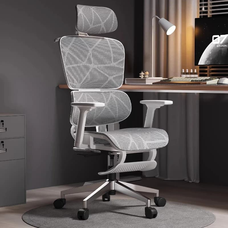 Sedia da Gaming per Computer, Sedia da Ufficio Ergonomica per Adulti, Poltrona da Scrivania Design, Chaise Bureau Relax