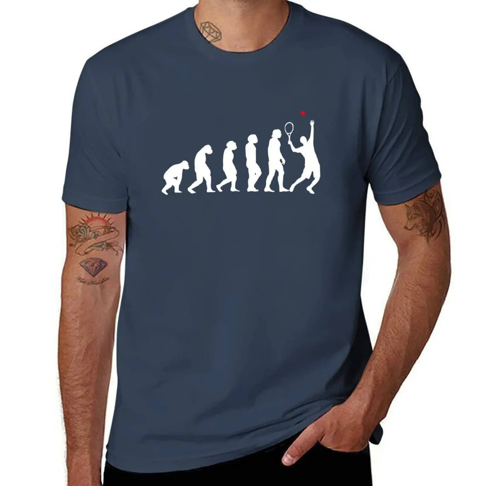 evolution Tennis tennis t-shirt for tennis players T-shirt basic tint for all seasons