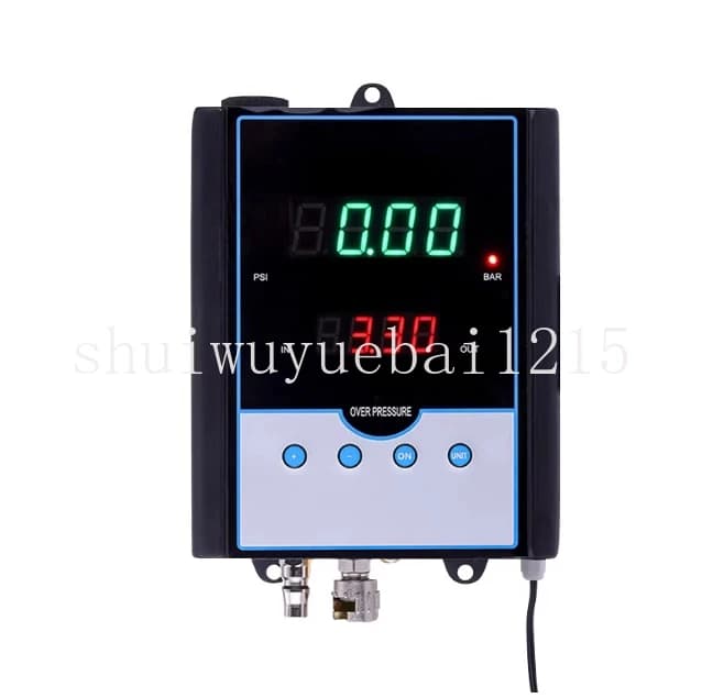 Gonfiatore automatico per pneumatici con display digitale da parete, pompa ad aria