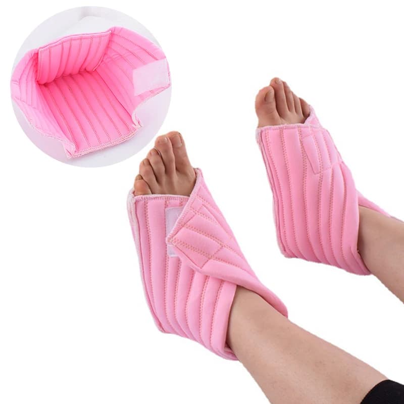 2 pezzi Supporto per tallone del piede Anti-decubito Scaldamuscoli Anziani Cura del letto Sollievo dal dolore Strumenti per la cura del piede Cuscinetti per tallone per anziani