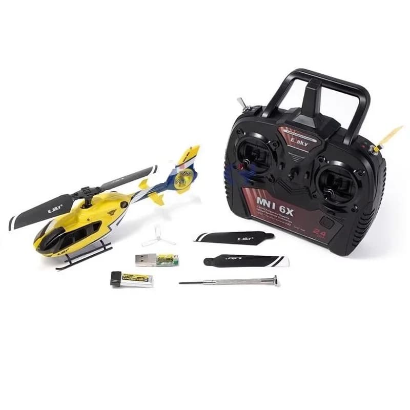 ESKY 150EC MINI Bilancia 6 DOF FXZ Controllore di Volo Mantenimento dell'altitudine Flybarless RC Elicottero RTF EC135 Per I Bambini Giocattolo All'aperto